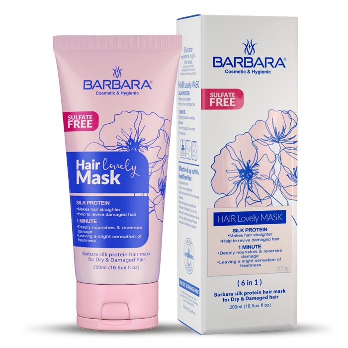 Hair Mask with Hydrolyzed Silk Protein - Barbara | Shampoo | Face Wash |  Hydration Cream